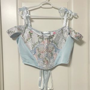 Dolls Kill Sugar Thrillz Corset Top XXL